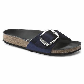 Madrid Birkenstock Big Prackou Rivet Logo Kozene Damske Čierne | SK 129FDN